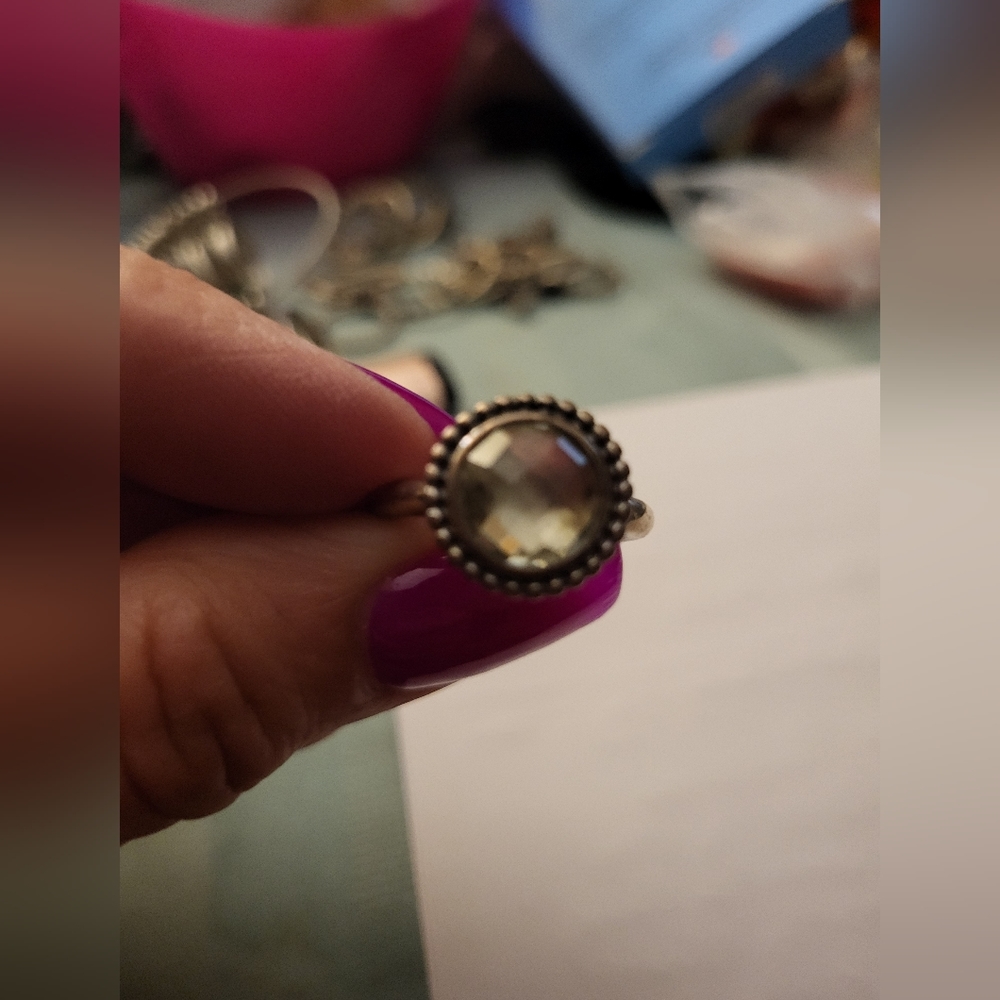 PANDORA AUTHENTIC RING, Green - Picture 2 of 8